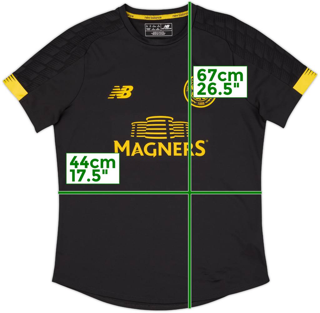 2019-20 Celtic New Balance Training Shirt - 9/10 - (Women's S)