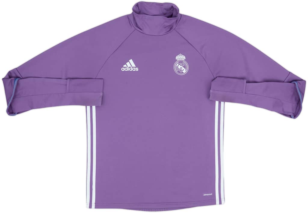 2016-17 Real Madrid adidas Drill Top - 8/10 - (S)