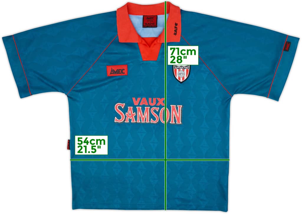 1994-95 Sunderland Away Shirt - 9/10 - (M)