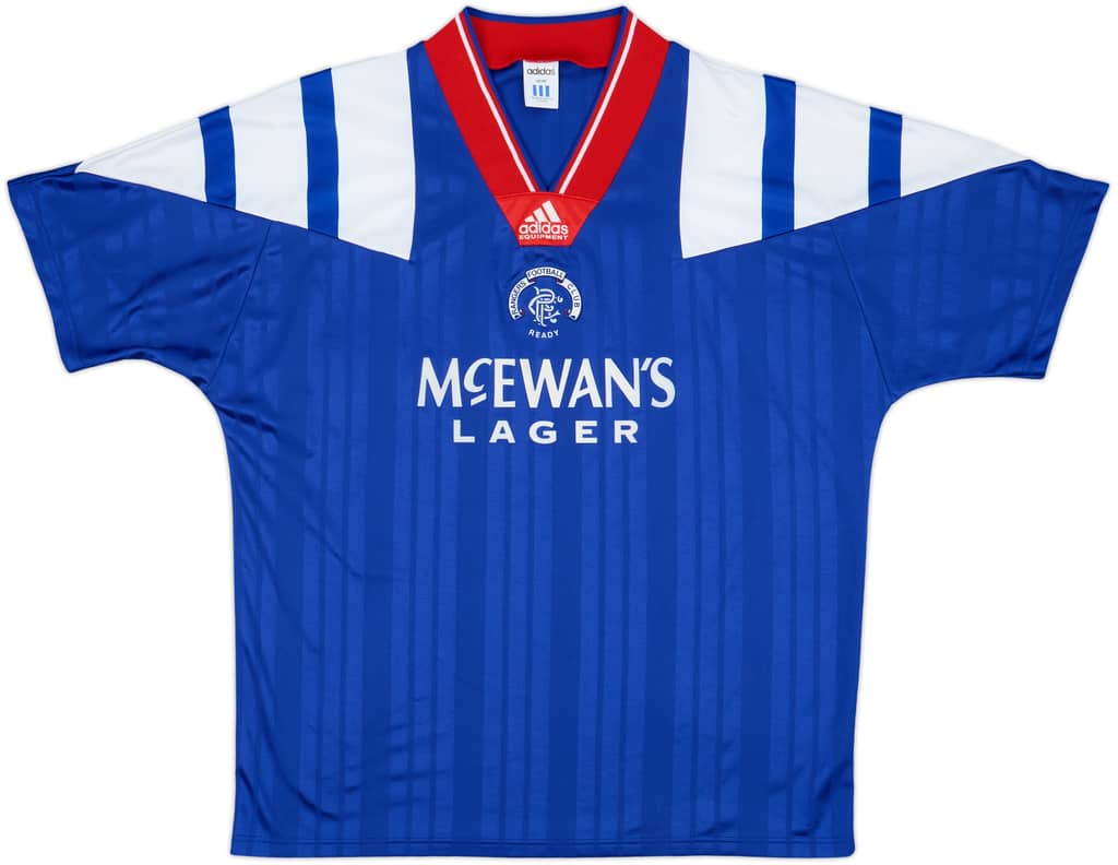 1992-94 Rangers Home Shirt - 8/10 - (L/XL)