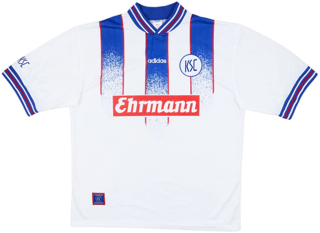 1996-98 Karlsruhe Home Shirt - 8/10 - (XL)