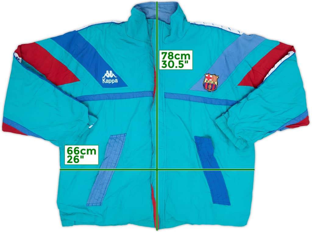 1992-95 Barcelona Kappa Track Jacket - 6/10 - (XL)