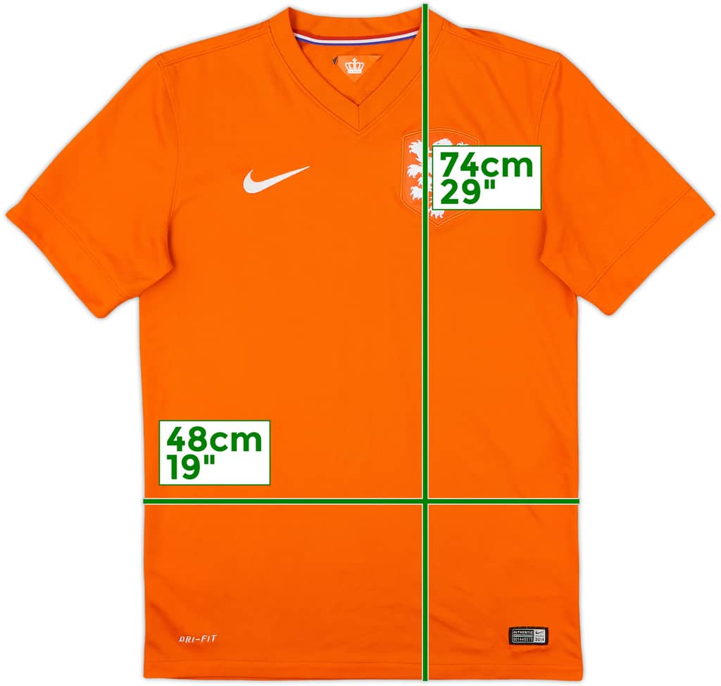 2014-15 Netherlands Home Shirt - 6/10 - (S)