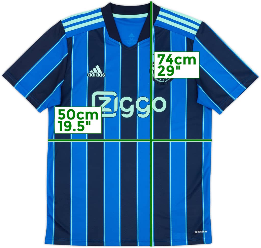 2021-22 Ajax Away Shirt - 8/10 - (M)