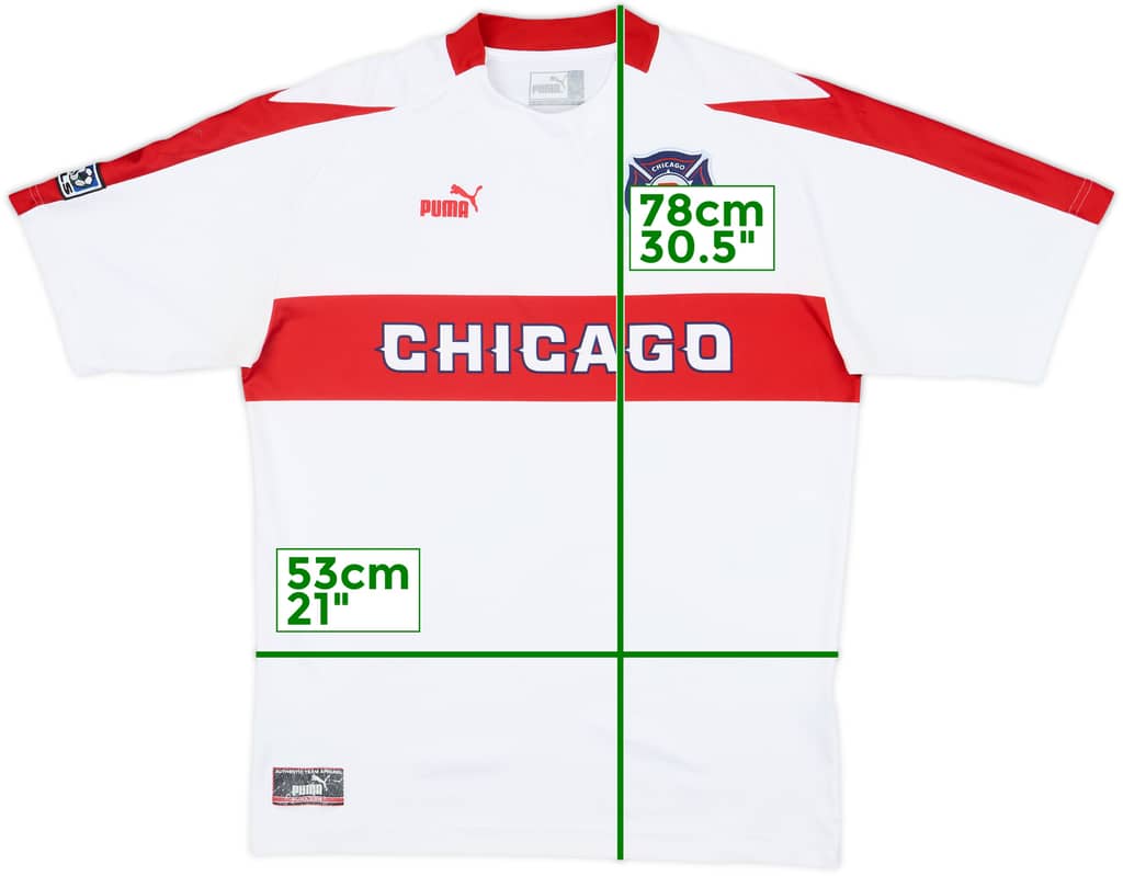 2003 Chicago Fire Away Shirt - 8/10 - (L)
