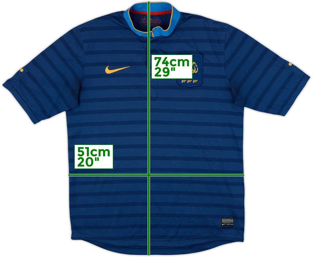 2012-13 France Home Shirt - 6/10 - (M)