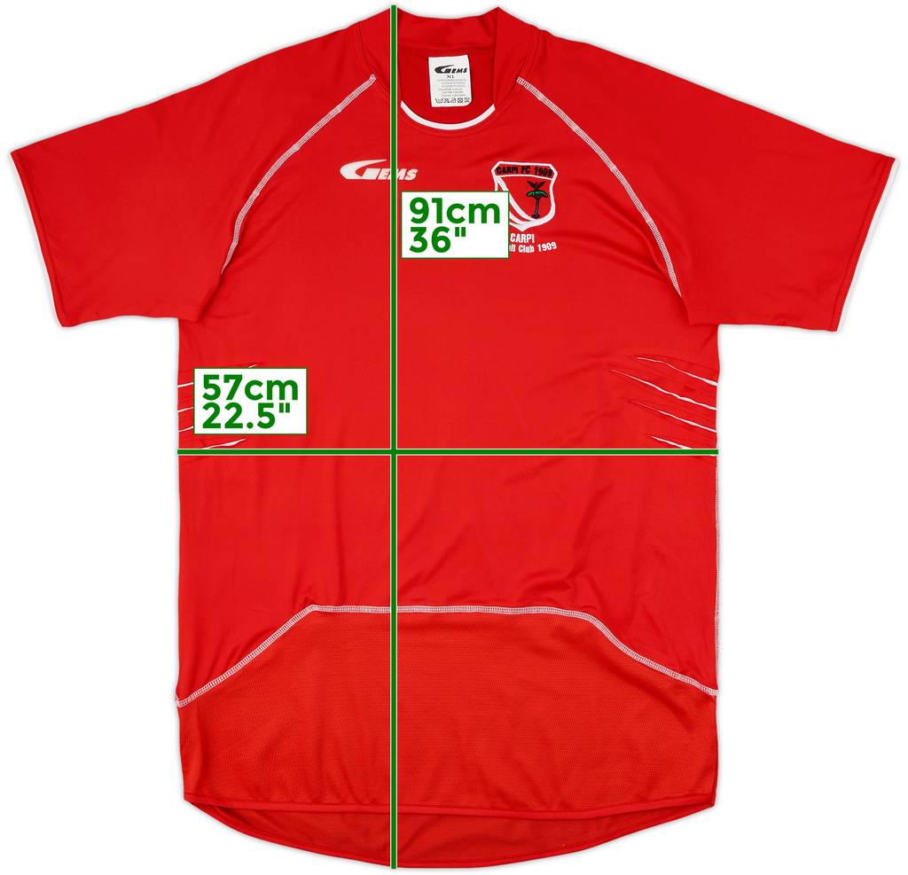 2008-09 Carpi Away Shirt - 8/10 - (XL)