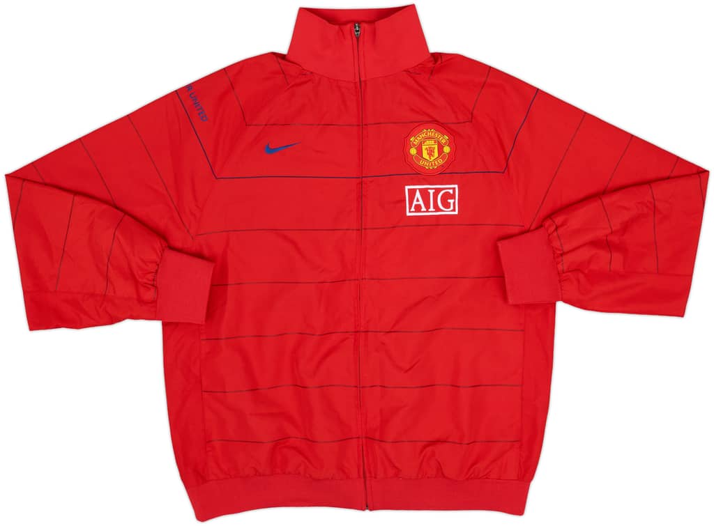 2008-09 Manchester United Nike Track Jacket - 10/10 - (L)