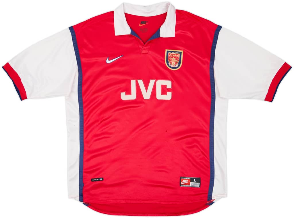 1998-99 Arsenal Home Shirt - 5/10 - (L)