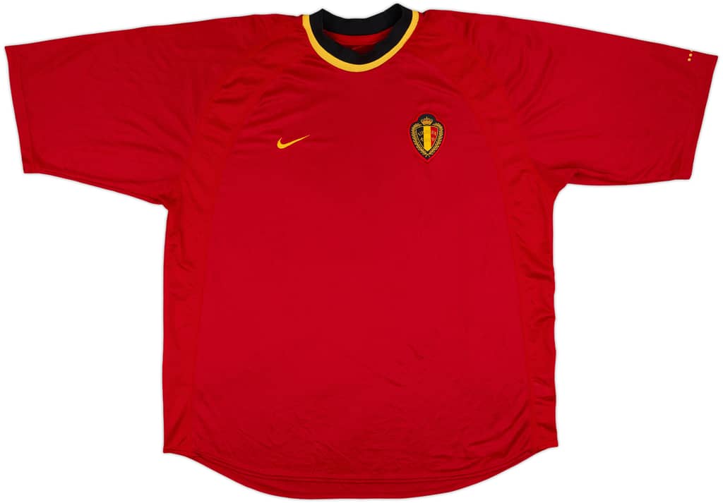 2000-02 Belgium Home Shirt - 9/10 - (XL)