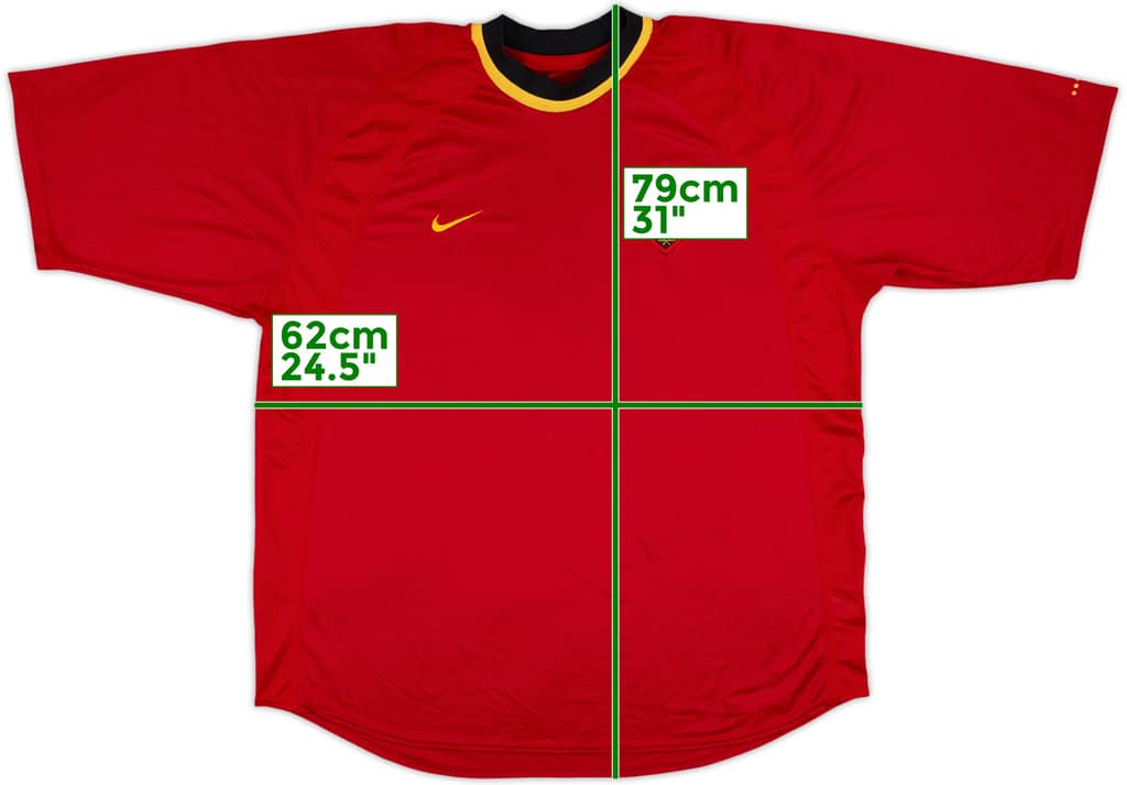 2000-02 Belgium Home Shirt - 9/10 - (XL)