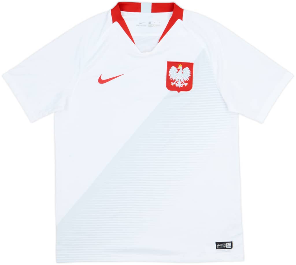 2018-19 Poland Home Shirt - 8/10 - (M)