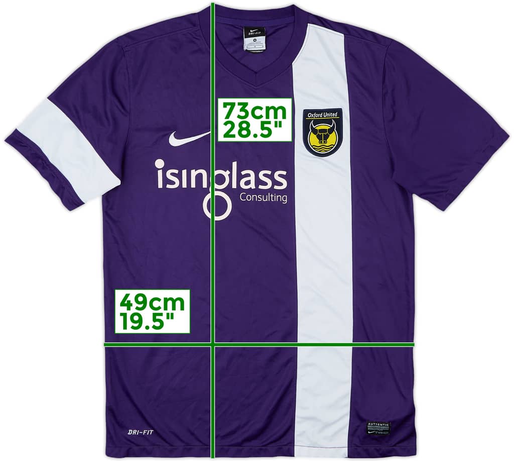 2013-14 Oxford United Away Shirt - 8/10 - (M)