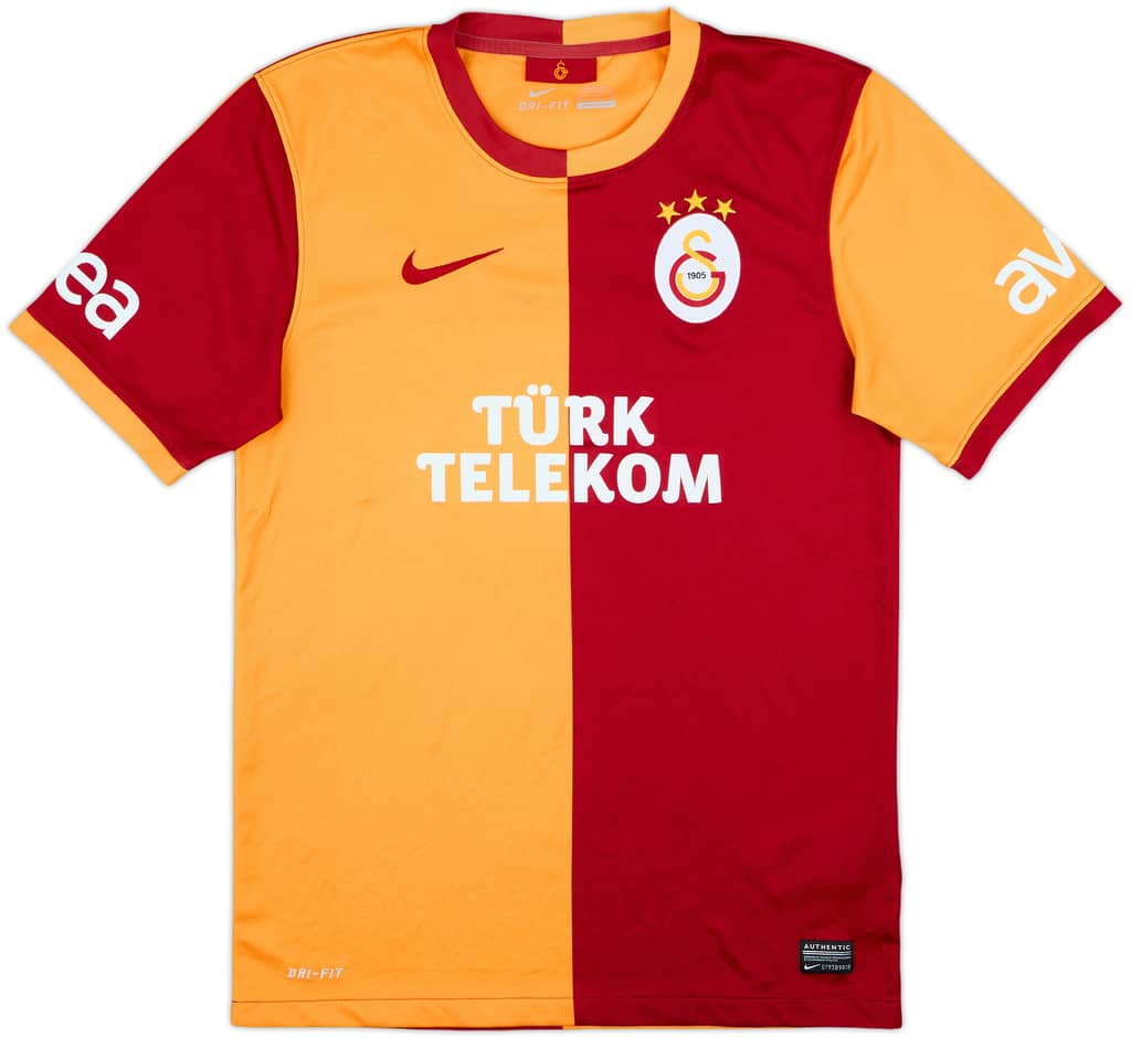2013-14 Galatasaray Home Shirt - 9/10 - (S)