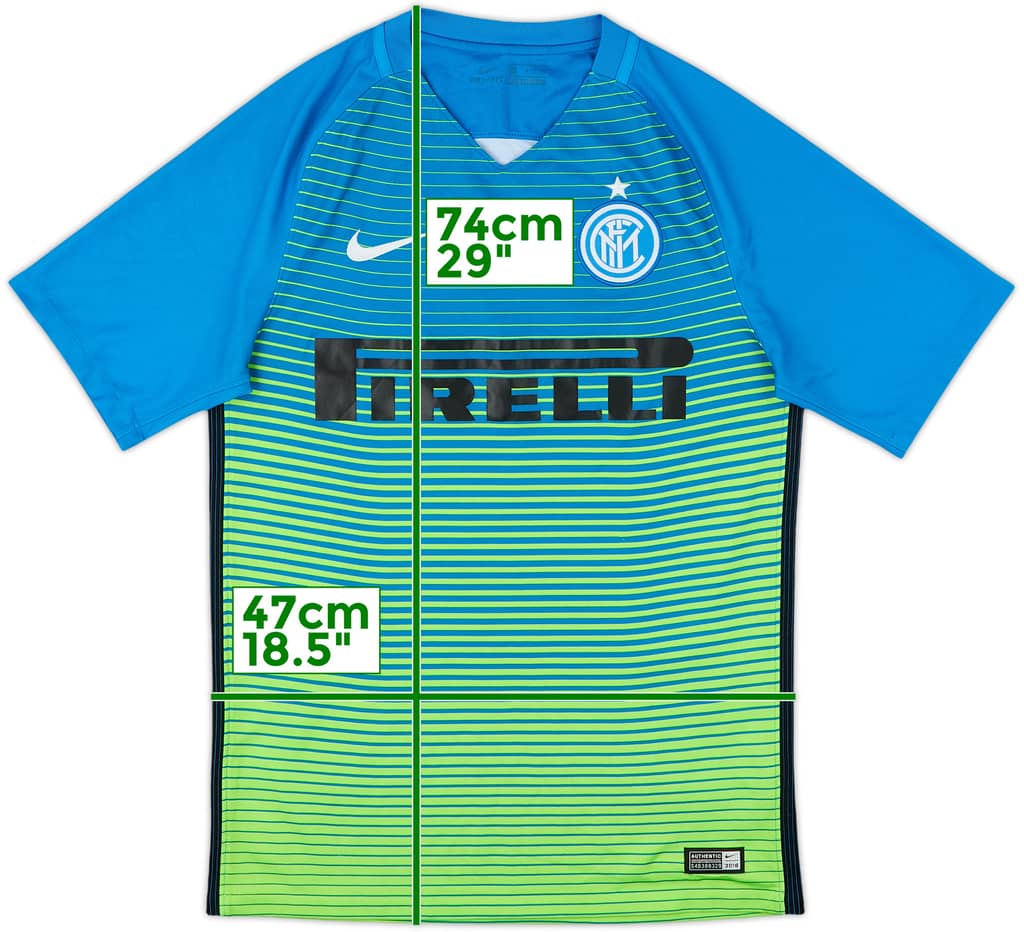 2016-17 Inter Milan Third Shirt - 8/10 - (S)