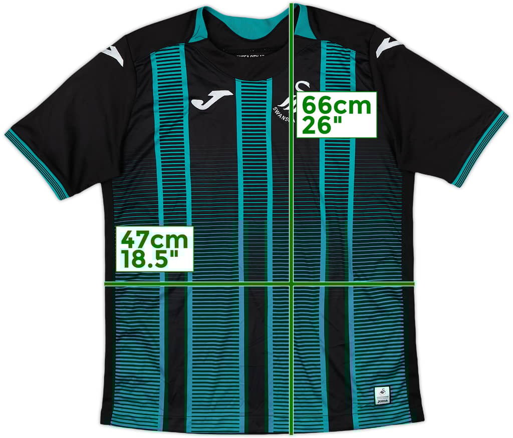 2019-20 Swansea City Away Shirt - 8/10 - (M)