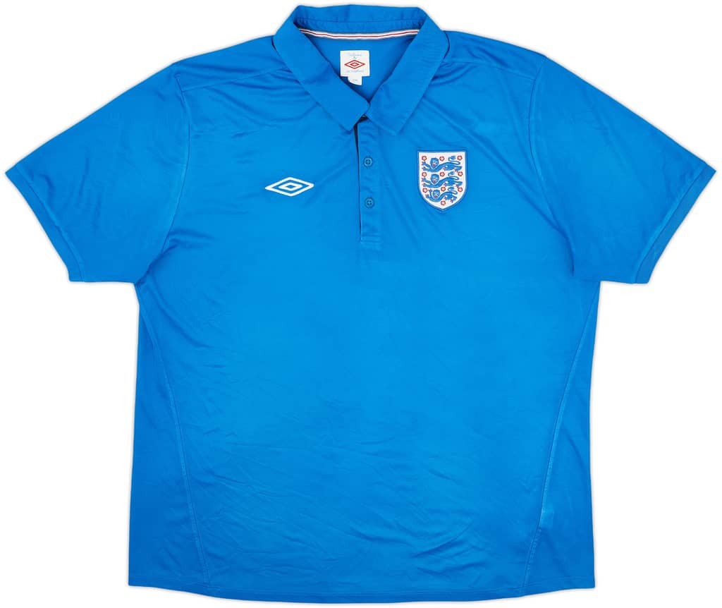 2010-11 England Umbro Polo Shirt - 6/10 - (XXL)