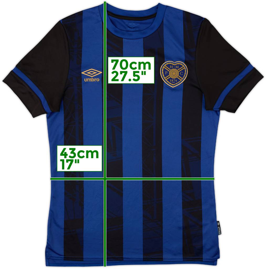 2021-23 Hearts Third Shirt - 8/10 - (S)