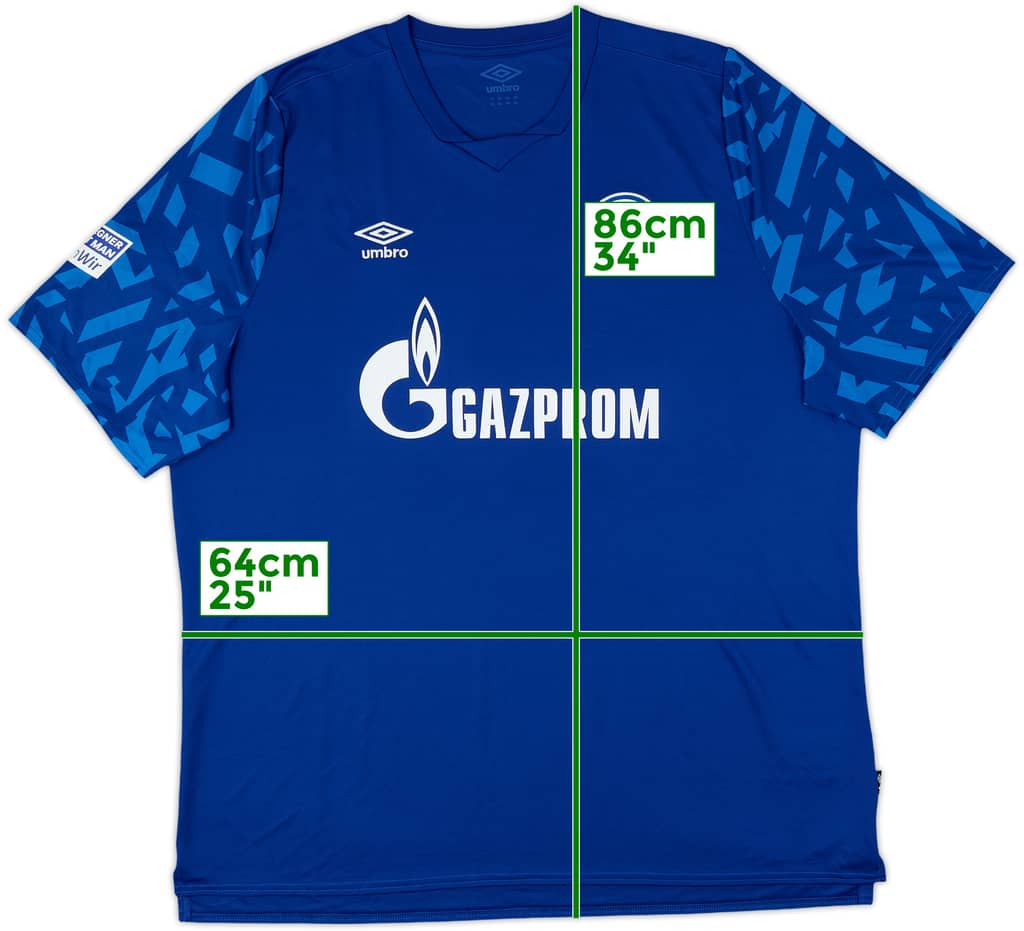 2019-20 Schalke Home Shirt - 8/10 - (3XL)