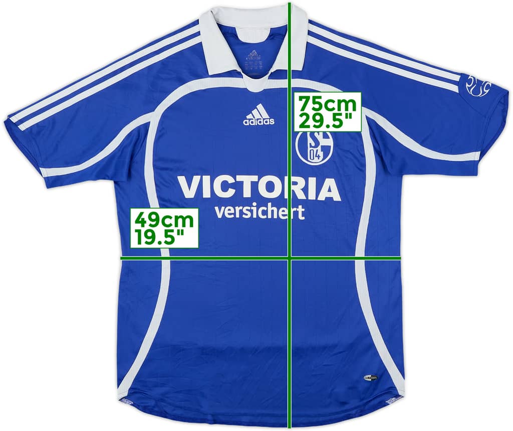 2006-07 Schalke Home Shirt - 7/10 - (XL.Boys)