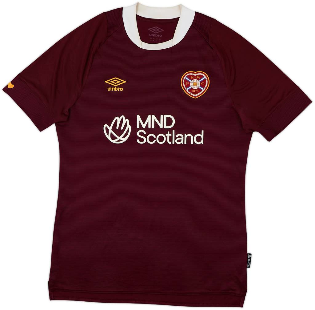 2022-23 Hearts Home Shirt - 7/10 - (M)