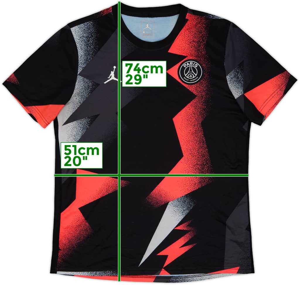 2019-20 Paris Saint-Germain Nike Jordan Training Shirt - 9/10 - (L)