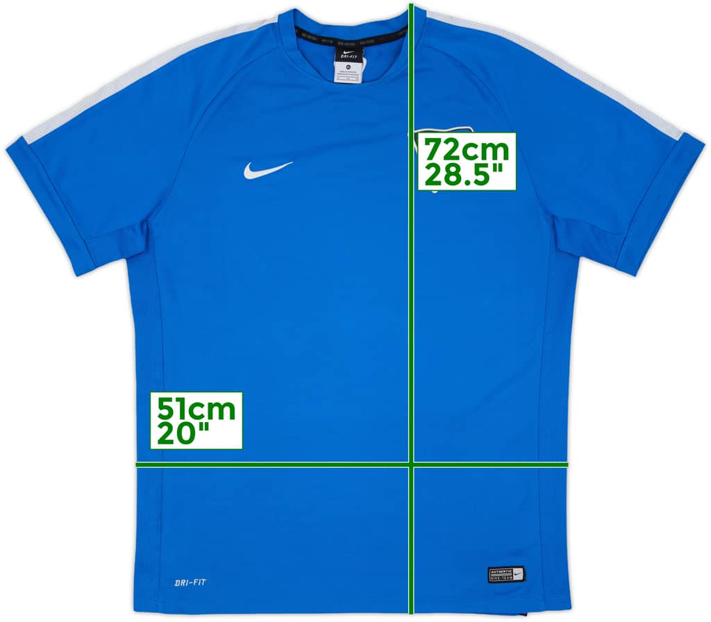 2015-16 Hertha Berlin Nike Training Shirt - 6/10 - (XL)