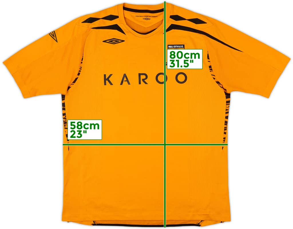 2007-08 Hull City Home Shirt - 6/10 - (XL)