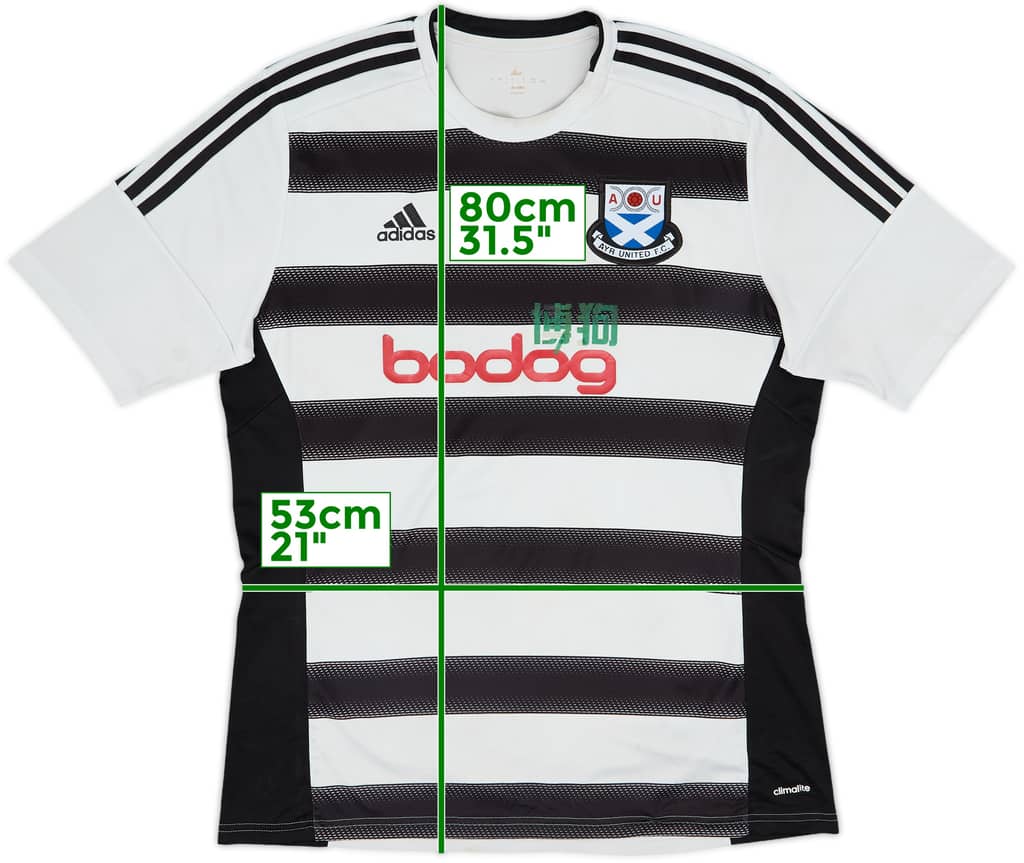 2016-17 Ayr United Home Shirt - 5/10 - (L)