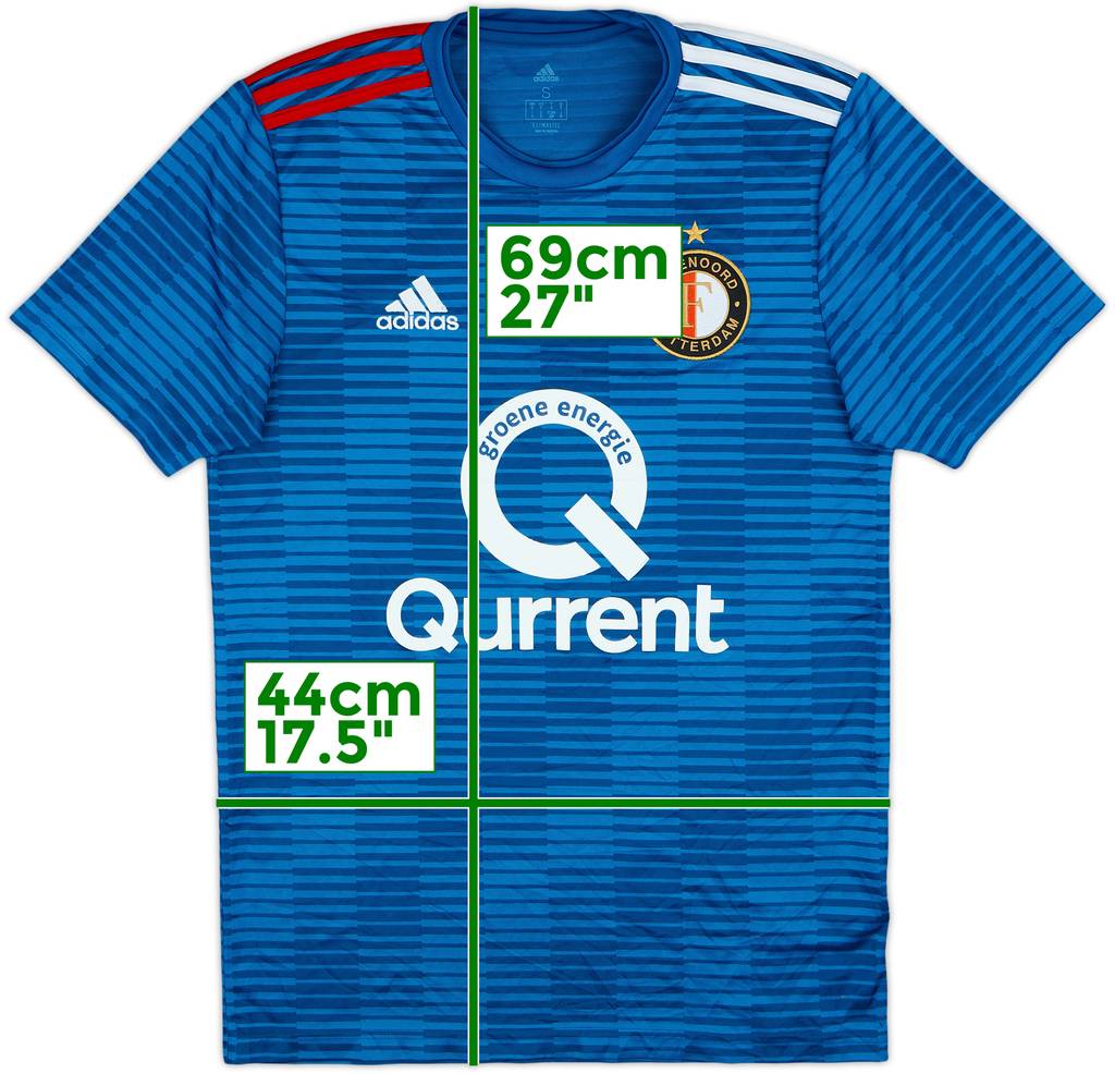 2018-19 Feyenoord Away Shirt - 7/10 - (S)