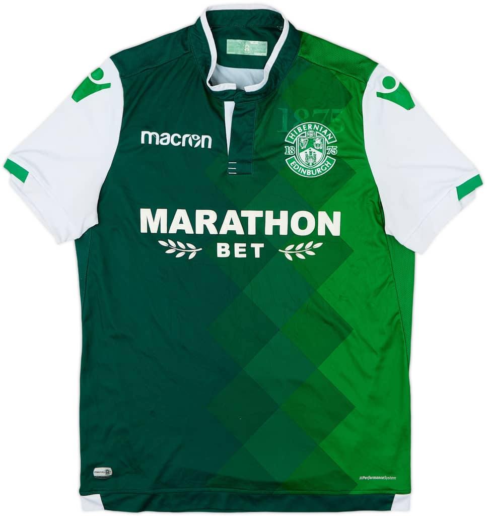 2018-19 Hibernian Home Shirt - 5/10 - (M)