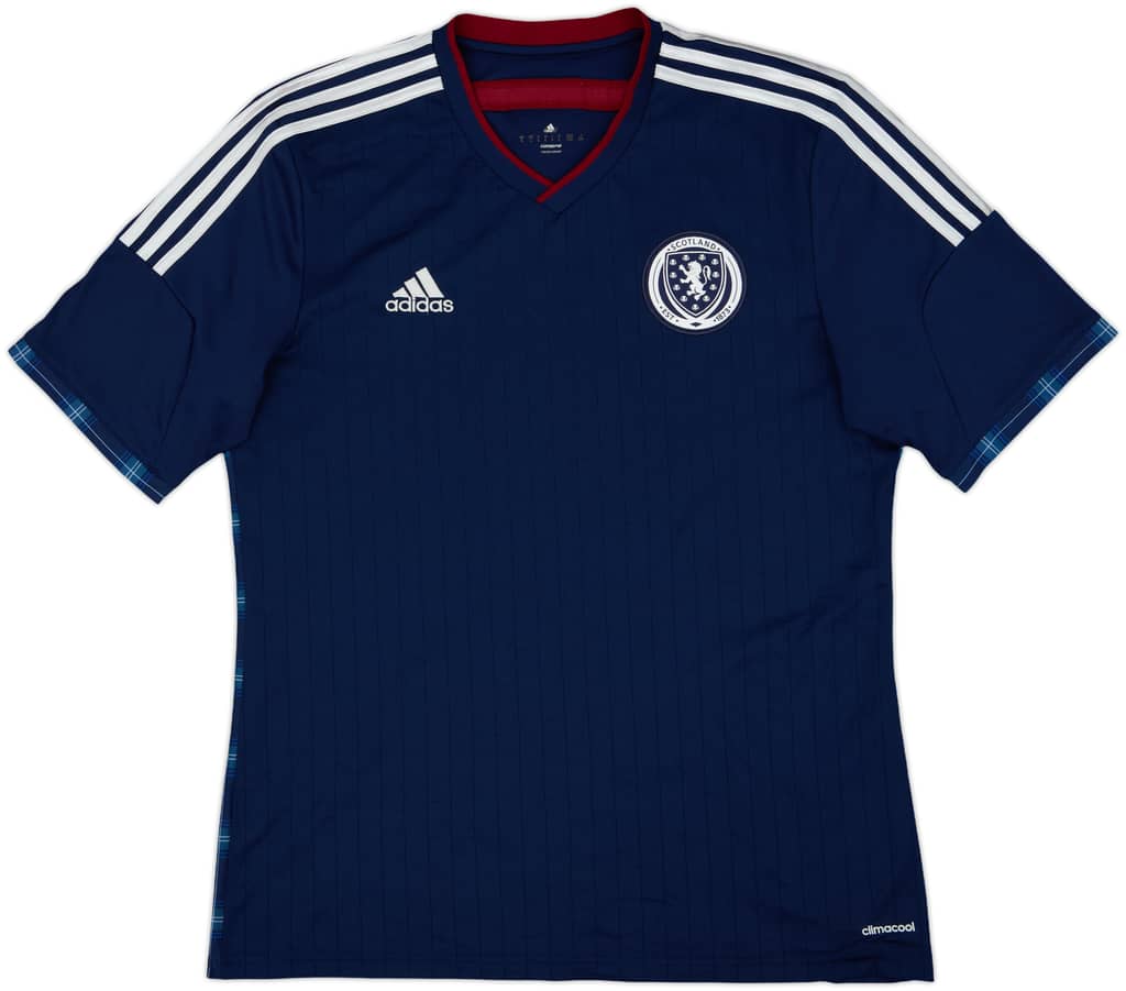 2014-15 Scotland Home Shirt - 8/10 - (L)