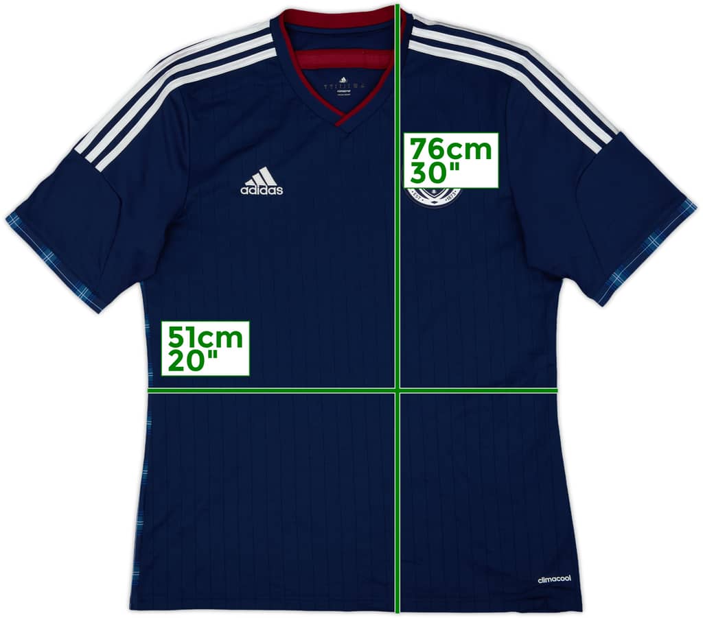 2014-15 Scotland Home Shirt - 8/10 - (L)