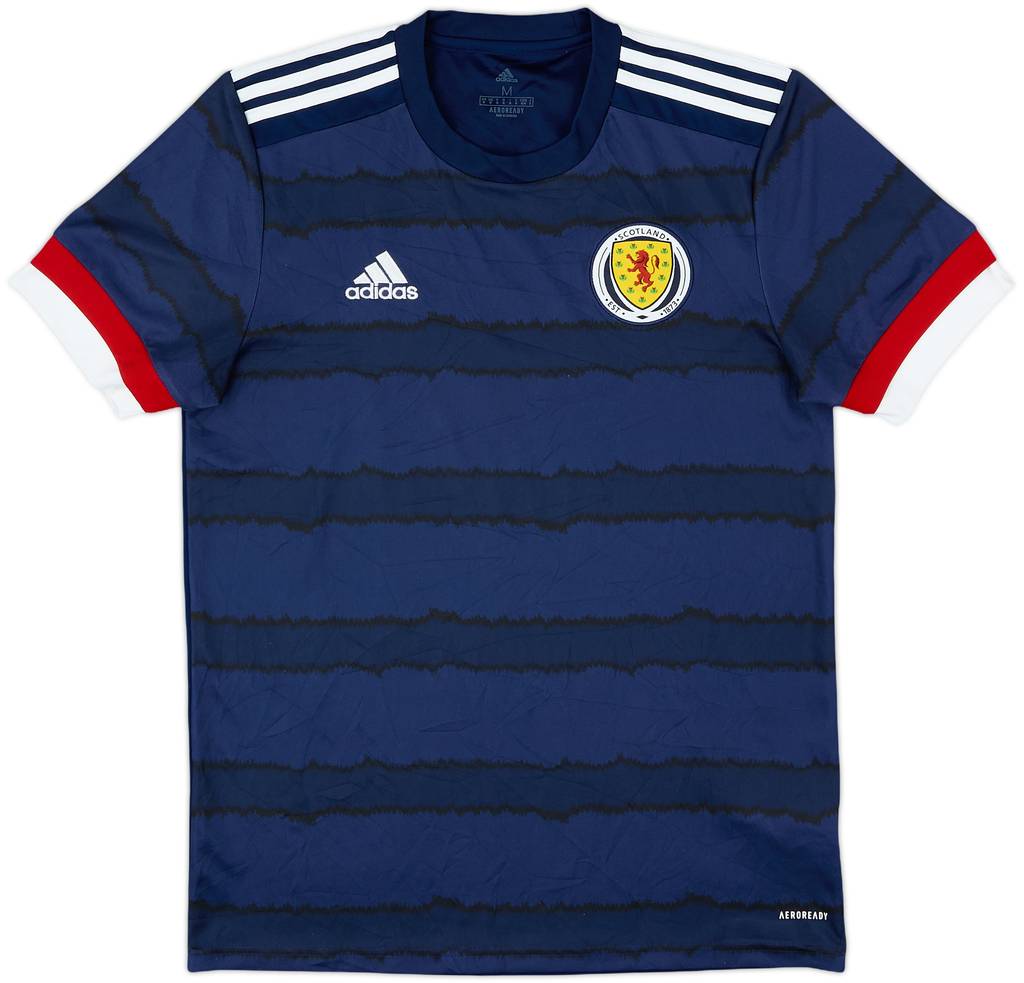 2020-22 Scotland Home Shirt - 10/10 - (M)