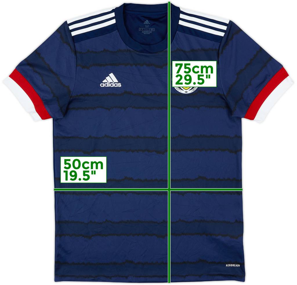 2020-22 Scotland Home Shirt - 10/10 - (M)