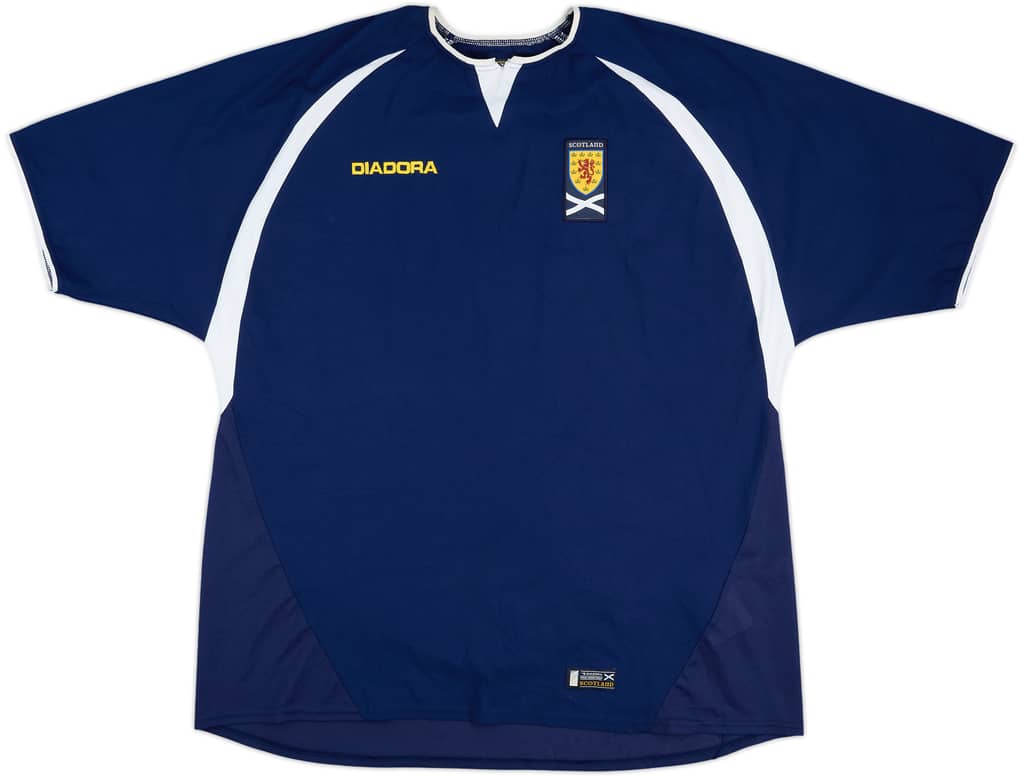 2003-05 Scotland Home Shirt - 4/10 - (XL)