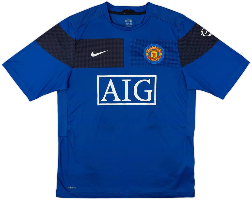 2009-10 Manchester United Nike Training Shirt - 6/10 - (M)