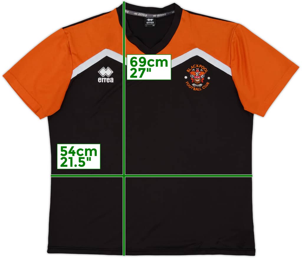 2016-17 Blackpool Errea Training Shirt - 7/10 - (XL)
