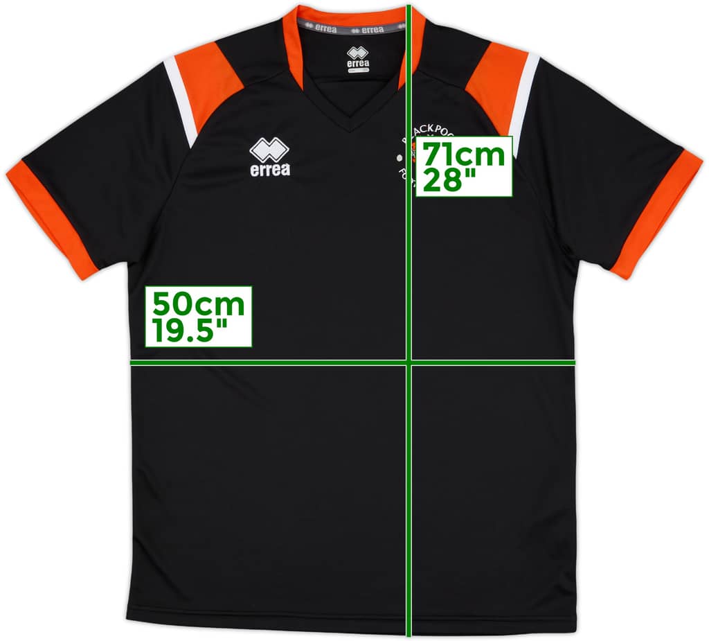 2016-17 Blackpool Errea Training Shirt - 9/10 - (M)