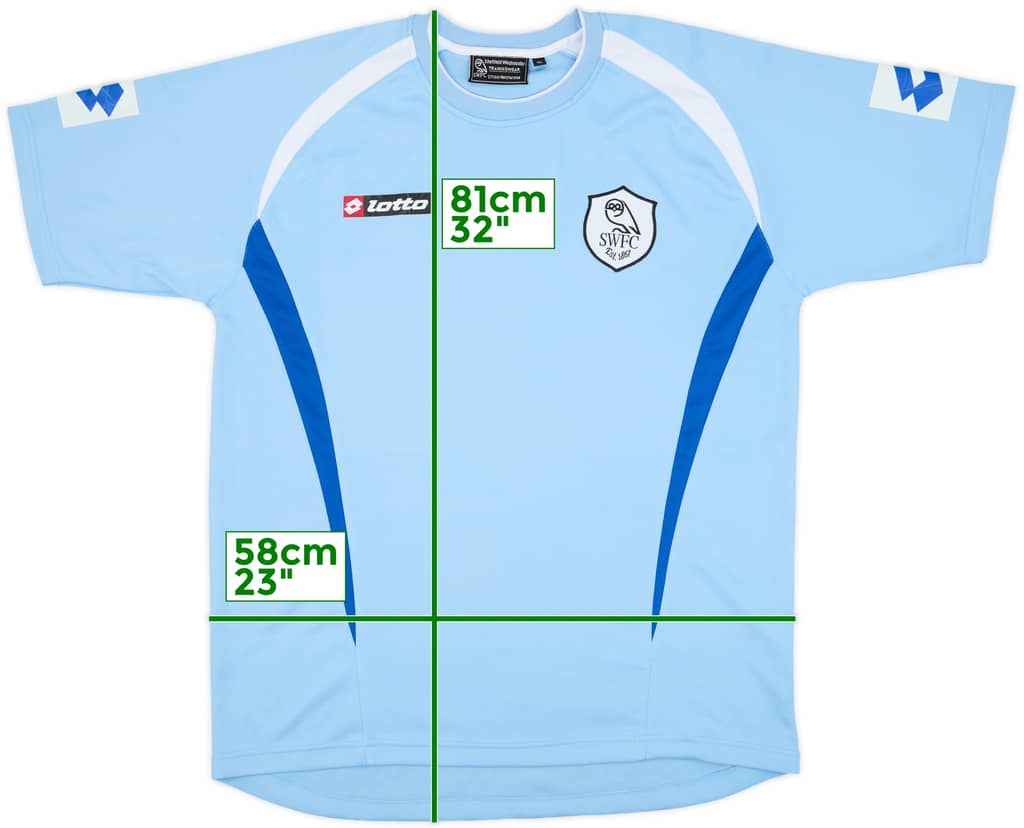 2007-08 Sheffield Wednesday Lotto Training Shirt - 7/10 - (XL)