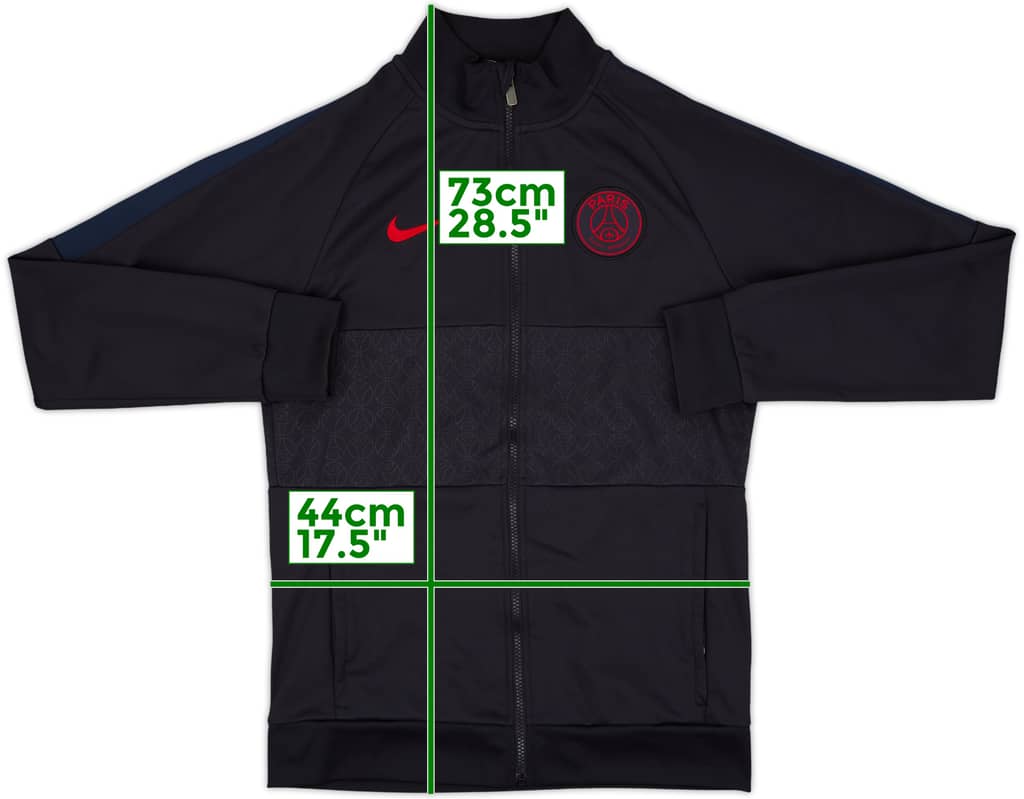 2019-20 Paris Saint-Germain Nike Track Jacket - 8/10 - (S)