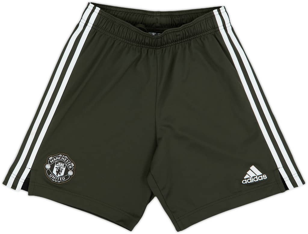 2019-20 Manchester United adidas Training Shorts - 9/10 - (S)