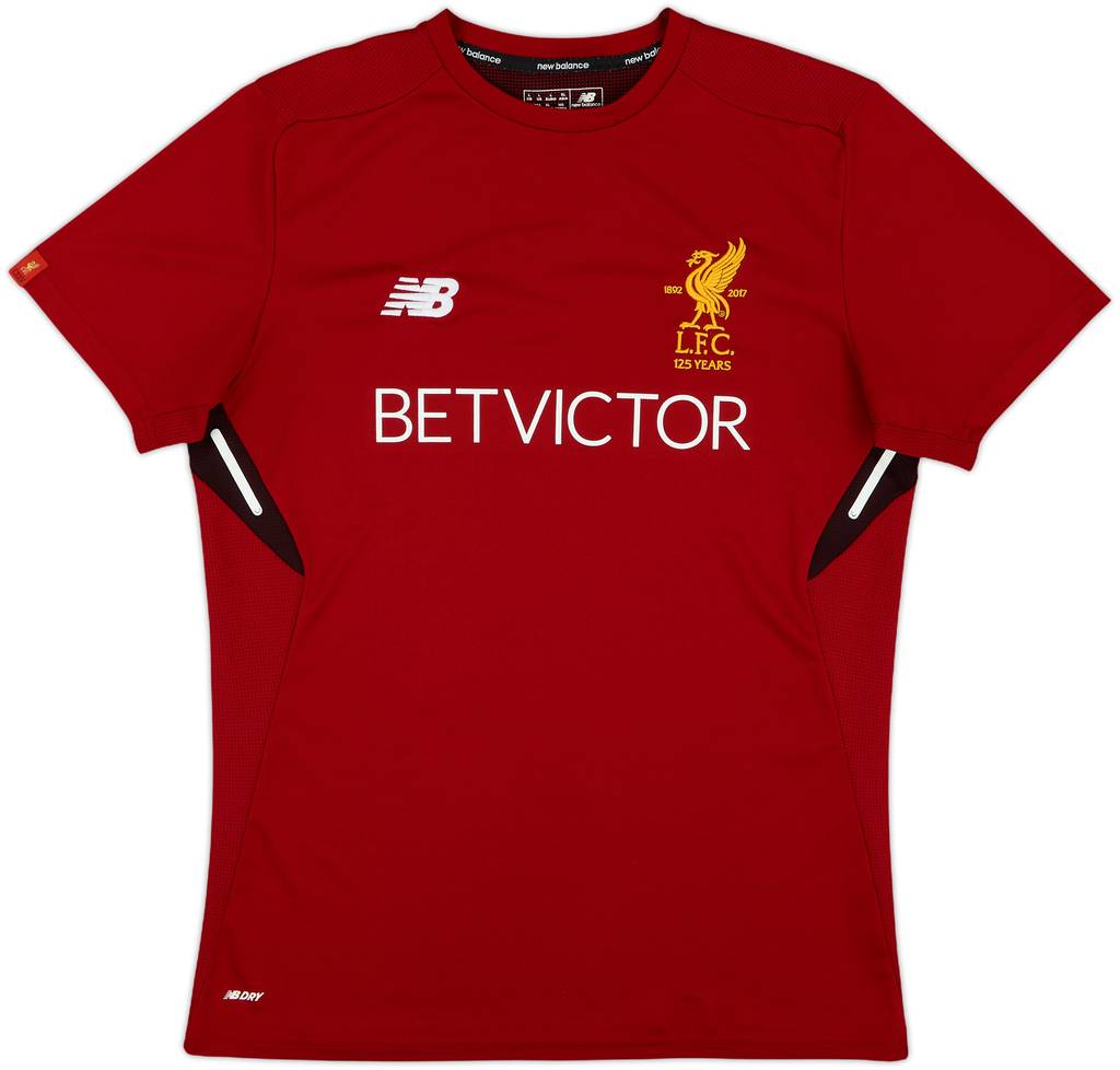 2017-18 Liverpool New Balance Training Shirt - 8/10 - (L)