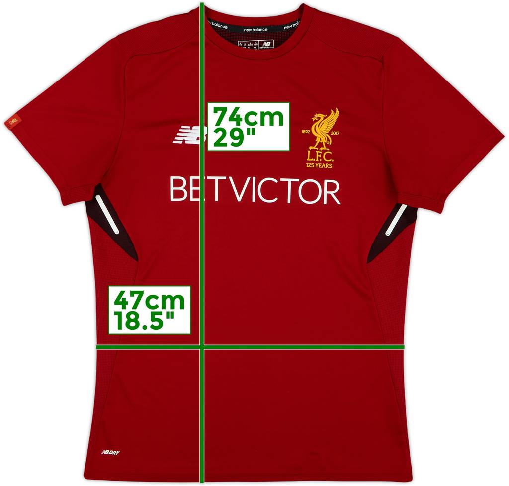 2017-18 Liverpool New Balance Training Shirt - 8/10 - (L)