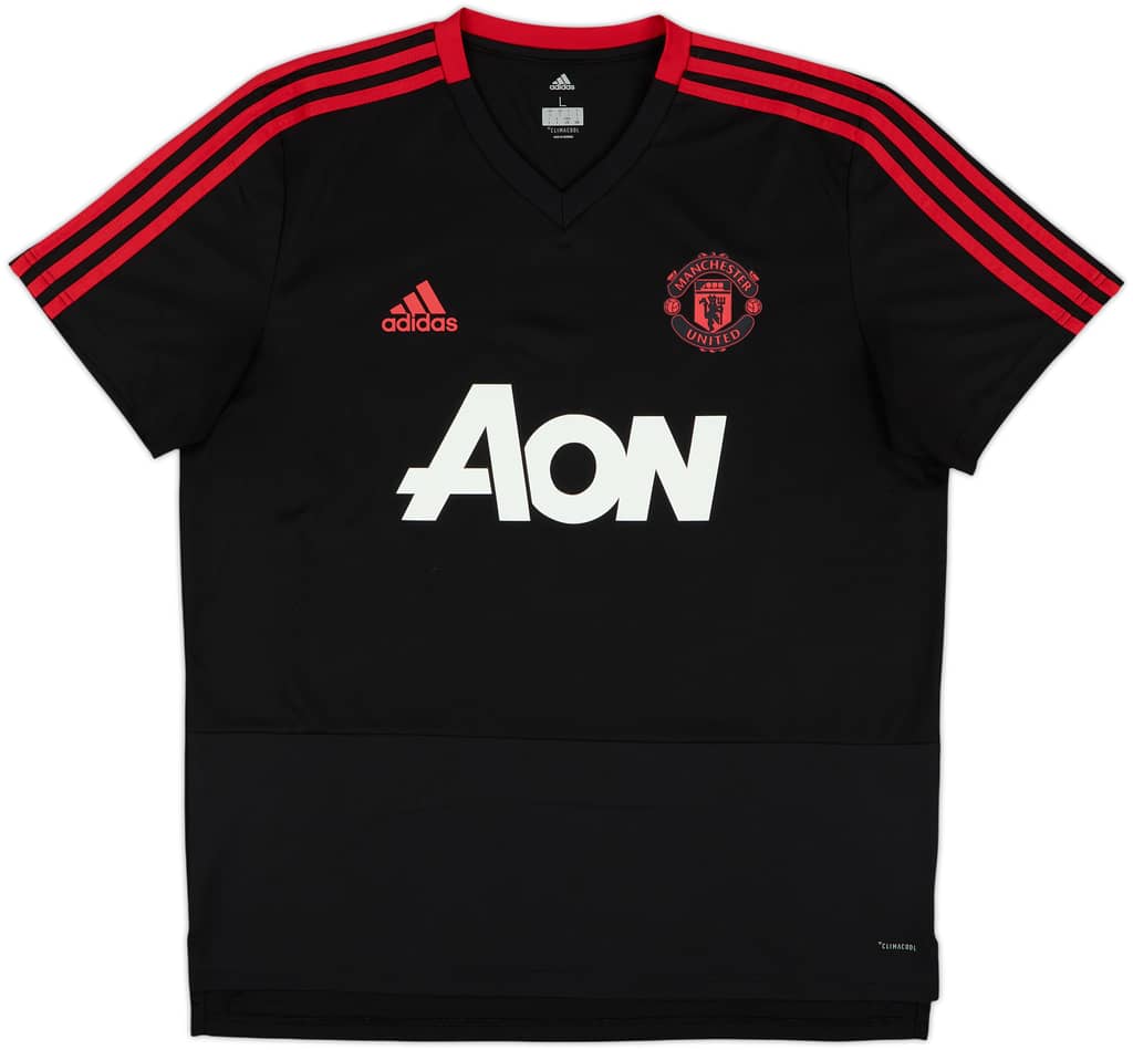 2018-19 Manchester United adidas Training Shirt - 8/10 - (L)
