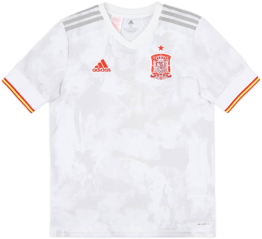 2020-21 Spain Away Shirt - 10/10 - (XL.Boys)