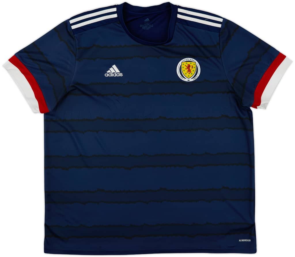 2020-22 Scotland Home Shirt - 7/10 - (XXL)