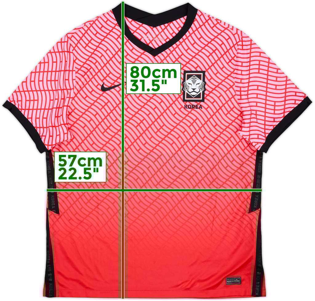 2020-21 South Korea Home Shirt - 9/10 - (XL)