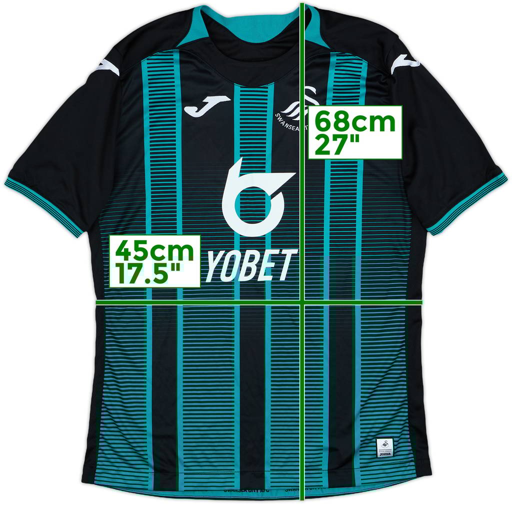 2019-20 Swansea Away Shirt - 8/10 - (XL.Boys)