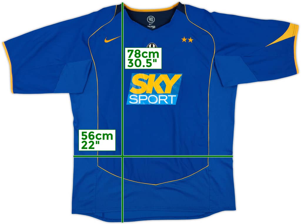 2004-05 Juventus Third Shirt - 6/10 - (XL)